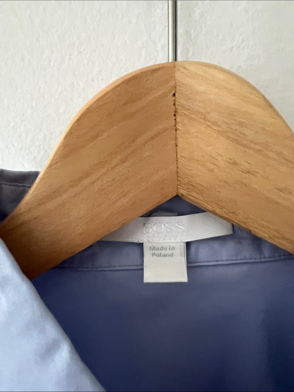 Boss Light Blue Women's-Style Dress Shirt - Picture 2 of 5